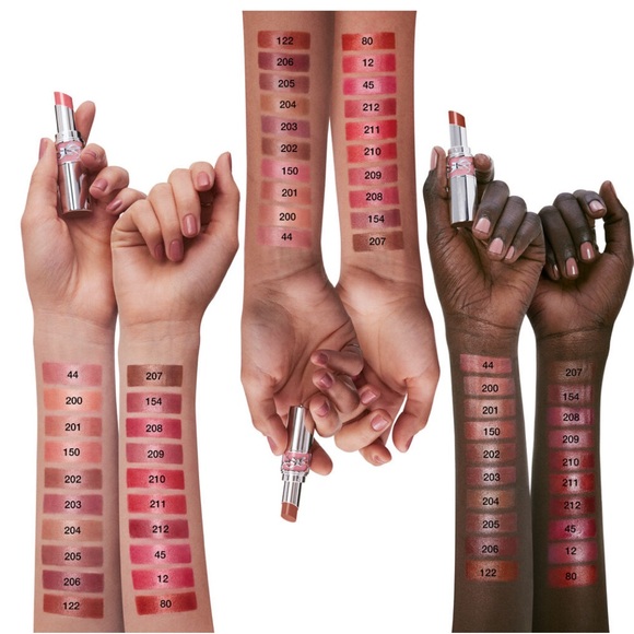 YVES SAINT LAURENT Volupté LoveShine Lipstick | Shade #201 Rosewood Blush | Mini - Picture 3 of 8